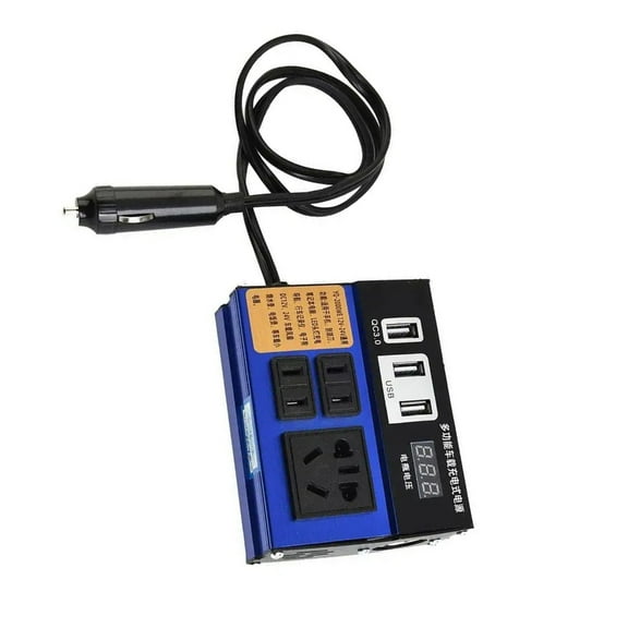 Efficient 1500W Power Inverter Converter For Vehicles, DC12V/24V To AC110V/220V