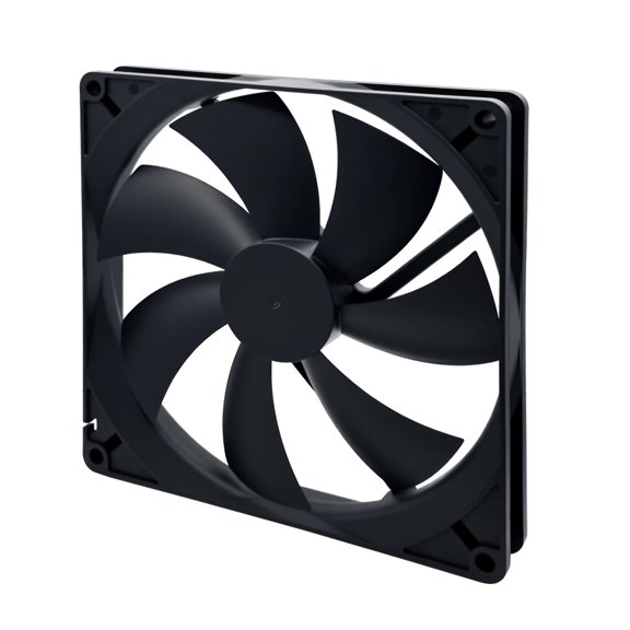 Efficient 180x180x25mm DC12V Brushless Cooling Fan 80CFM Low For Servers And Pet Enclosure Ventilation