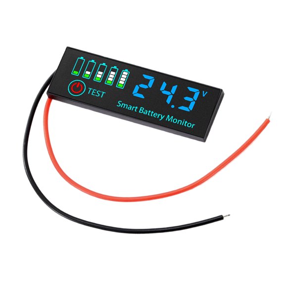 Efficient 18650 Levels Indicators Tester LED Display Screen Module for 7-55V Electric Vehicles Solar Systems
