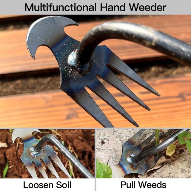 Efficient 2024 New Upgrade Multifunctional 12in Length Weed Puller Tool