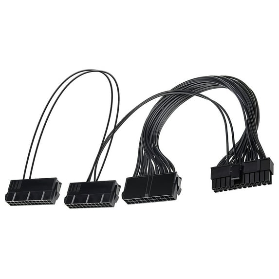 Efficient 24 Pin Power Synchronization Cable for Computer Systems and Accessories Extension Cable