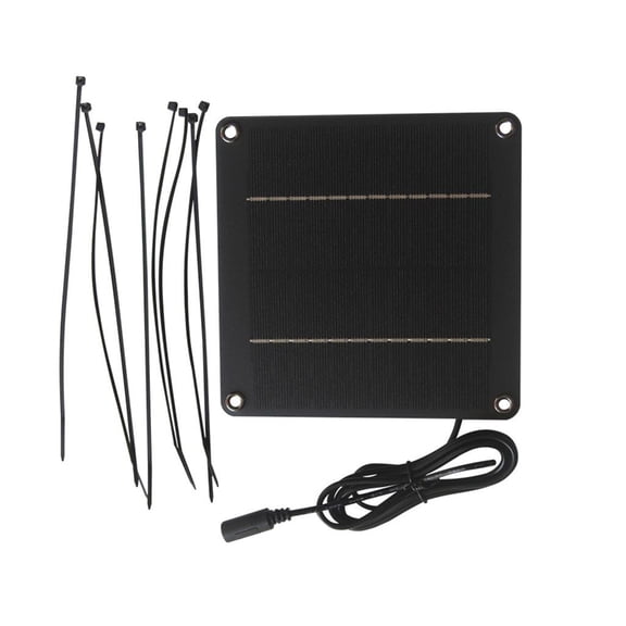Efficient 4W 12V Solar Panel Kit Waterproof ABS Housing for Garden Street Light