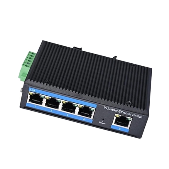Efficient 5 Port Gigabit Ethernet Switcher Easy Installation For Quiet Spaces
