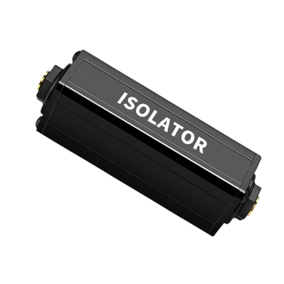 Efficient 6.5mm Auditory Isolator Noise Reducer for Eliminating Ground Looping Noise in Computers and Amplifiers