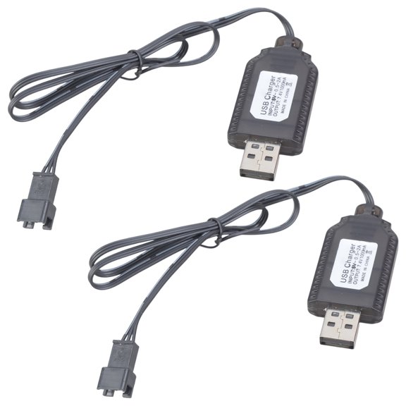 Efficient 7.4V USB Charging Cable for Vehicles SM2.0 3Ps 4P XHs 3Ps Connectors Short Circuits Protections