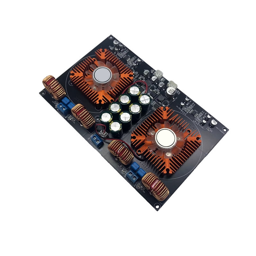 Efficient 90% 2x600W Class D Amplifiers Module With Wide 24V 48V Input ...