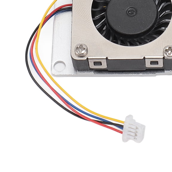 Efficient Active Cooler For RasPi 5, Fast Heat Dissipation  Stable Performance, 4 Pin Connector