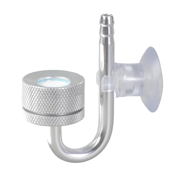 Efficient Aquariums CO2 Diffuser Features Replaceable Cartridges And Suction
