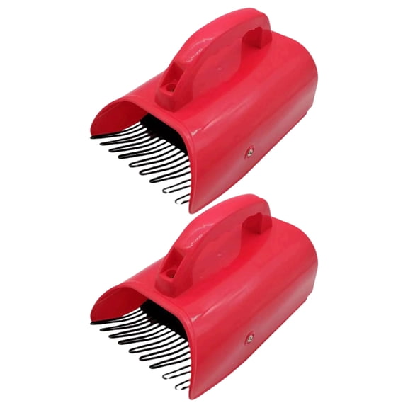 Efficient Blueberry Harvester With Ergonomic Handle And Large Collection Box Lightweight Durable Plastic Design For Gent