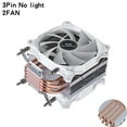 thumbnail image 1 of Efficient CPU Processor Cooler Fan PC Radiator Air-cooled 120mm 4/6 Tower style Heat Pipe Installing LGA2011 x79 x99 E5 2066 PWM, 1 of 6
