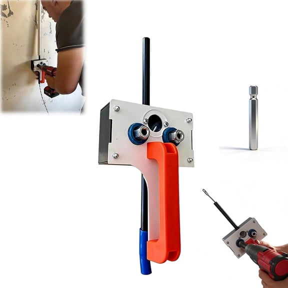 Efficient Cable Pulling Tool - 2026 Wire Puller with Fish Tape for Easy Wiring, Wire Fishing Tool for Conduit & Threading Machine, Ideal for Residential & Hydroelectric Wiring (Orange)