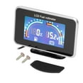 thumbnail image 1 of Efficient Car Instrument: 2-in-1 LCD Digital Fuel Level Gauge Voltmeter - Universal Instrument for Car, Truck, SUV, RV - Compatible with 9-36V Vehicles, 1 of 7