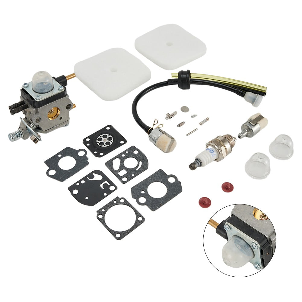 Efficient Carburettor For Mantis 2 Tiller 7222 7225 7230 7234 Compatible With C1Uk54A Includes Complete Accessories