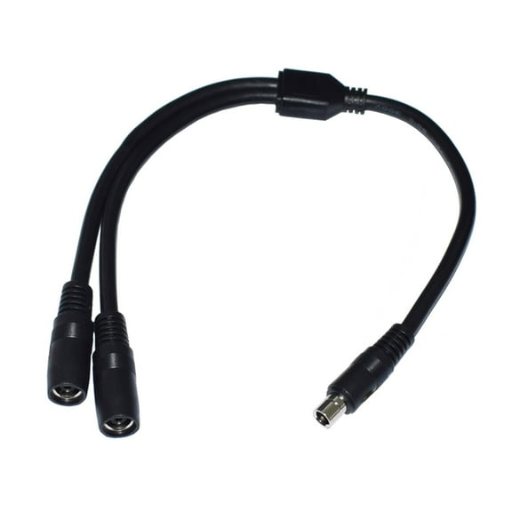 Efficient Charging Cord Y Splitter Wire DC8.0mmx2.0mm Power Cable 14AWG for Solar Panel 40cm/15.75inch Length