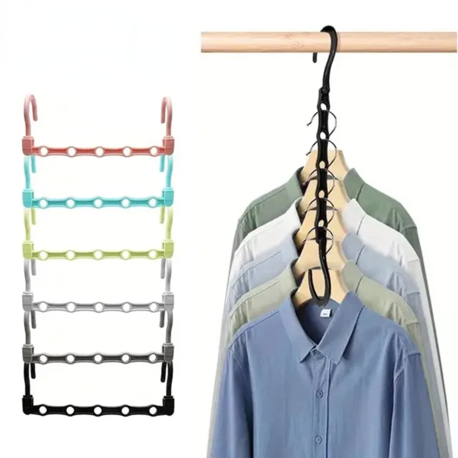 Efficient Closet Storage Solution: 10 Sturdy and Space-Saving Plastic ...