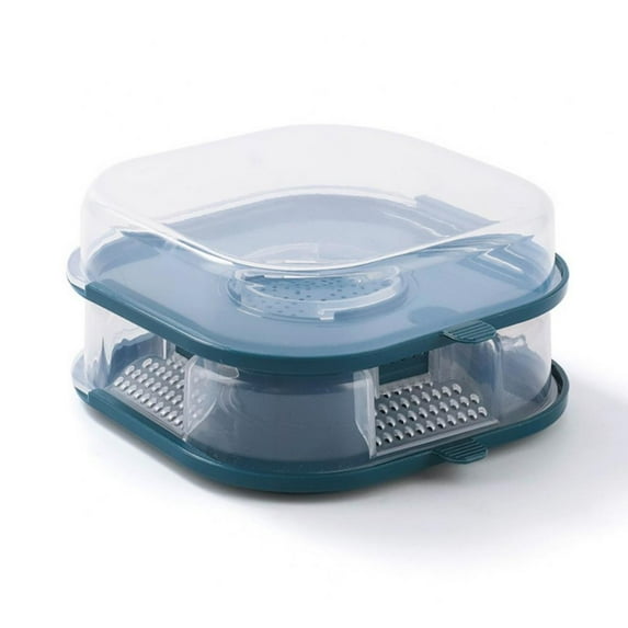 Efficient Cockroach Trap Double Layer Roach Killing Bait Box, Small Roach Bait Station,Reusable for Outdoor Indoor Home