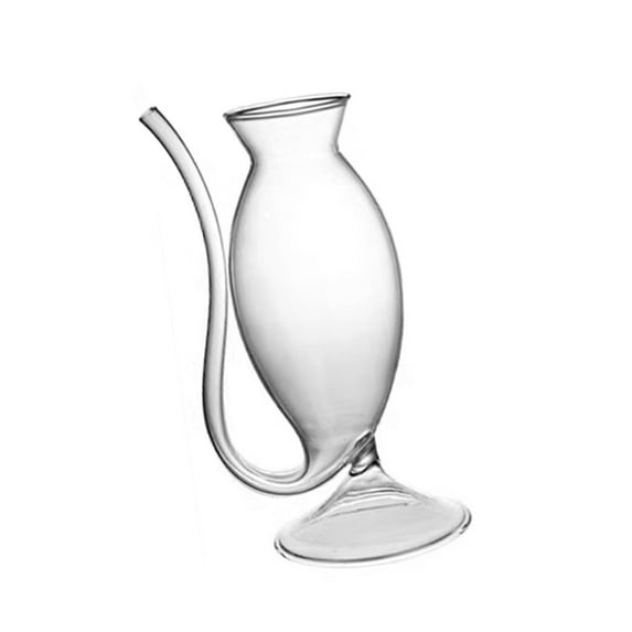 Efficient Cocktails Glass Creative Molecular Cocktails Champagnes Glass with Drink Tube for Parties and Special Event