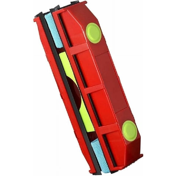 Efficient Corner Cleaning, Safety Rope for Added Security, Double Sided Magnetic Window Cleaner Perfect for All Your Glass Cleaning Needs