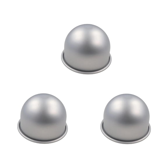 Efficient Deep Half Round Aluminum Cake Pan Practical Bakewares For Homes Kitchen