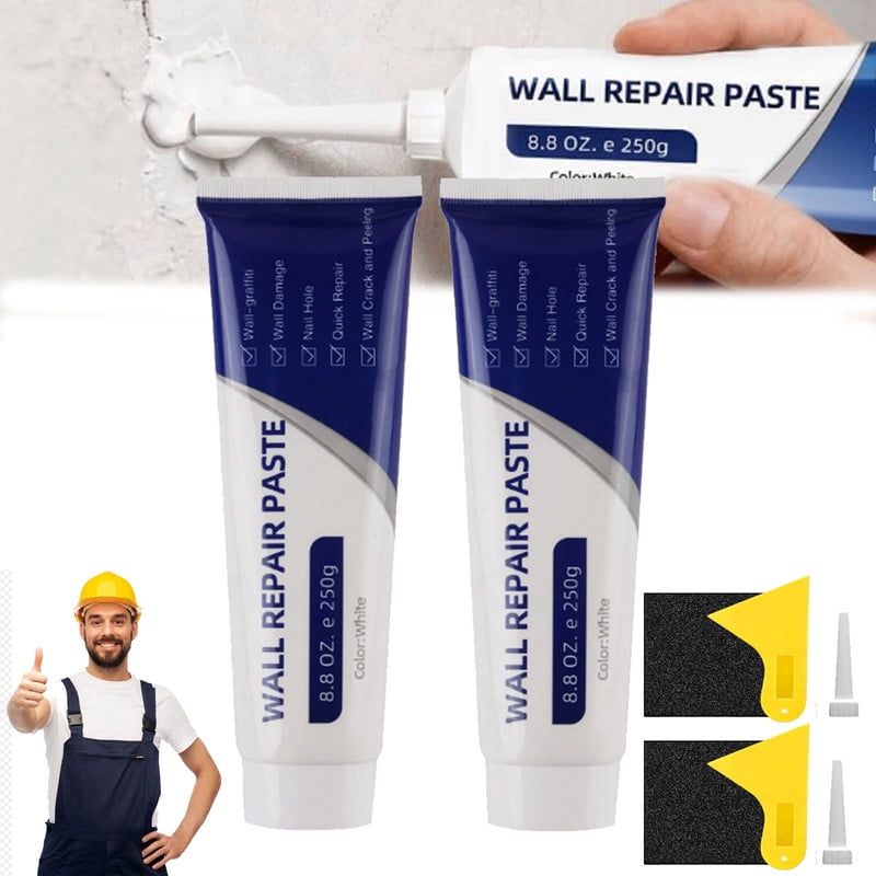 Efficient Drywall Repair Kit with Scraper, 2026 Upgrade Quick Drying ...