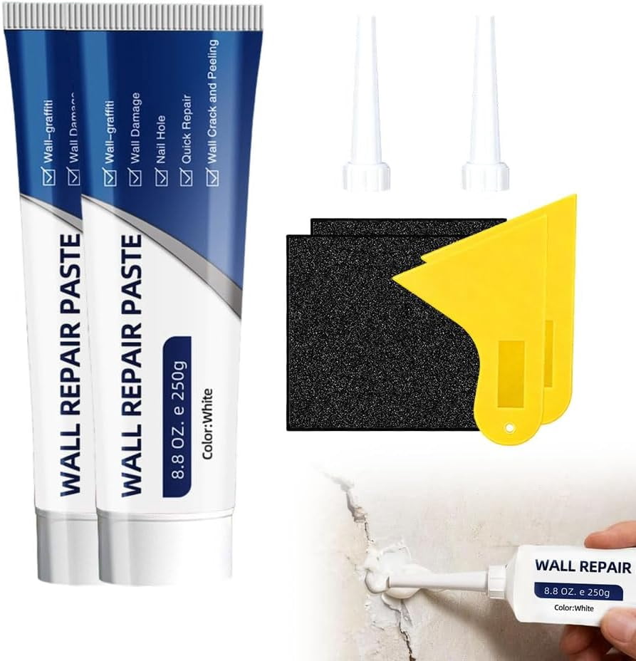 Efficient Drywall Repair Kit with Scraper, Upgrade Quick Drying Wall ...