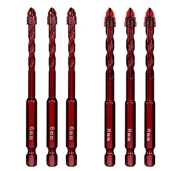 Efficient Eccentric Drill Bit Set:for Precision Drilling for Glass & More!