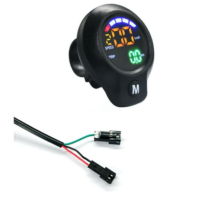 Efficient Electric Bike LCD Instrument Display for Hall Speed