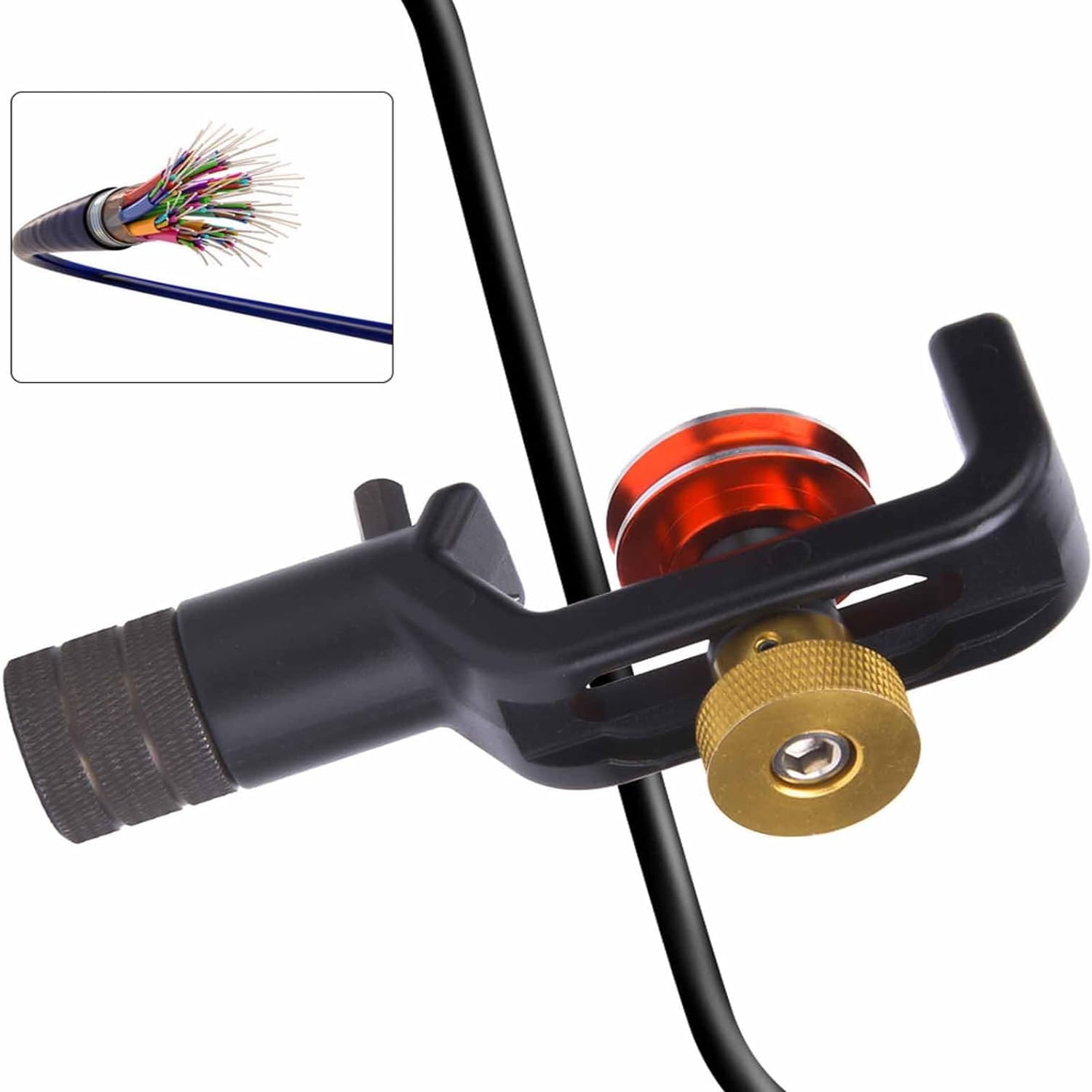 Efficient Fiber Optic Stripping Tool Durable and Adjustable Alloy