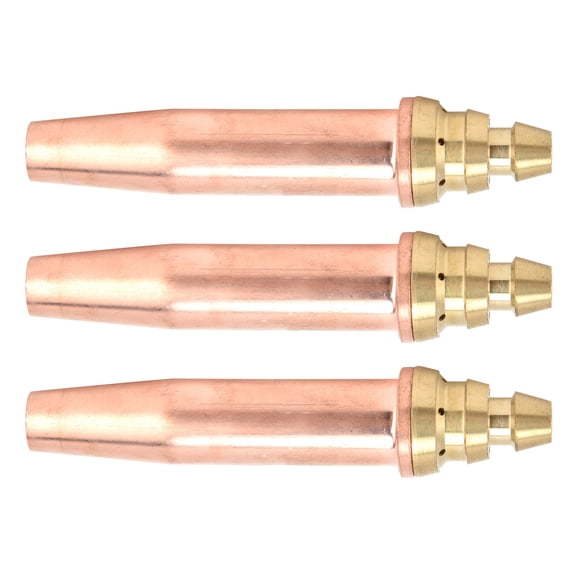 Efficient Flame Cutting Nozzles, 0.9mm, 1.2mm 1.5mm Propane Oxygen Tips for Steel Cutting