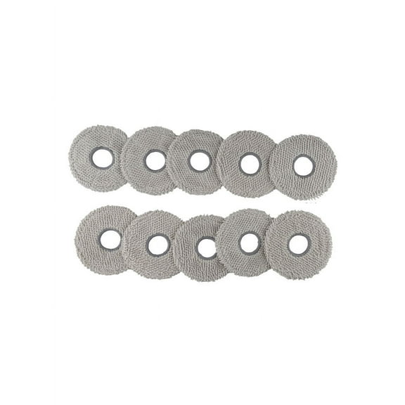Efficient Floor Cleaning Mop Pads Designed For Ecovacs For Deebot T30 Pro & For Combo Series Vacuums 10 Count Pack