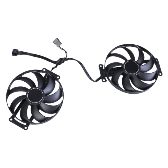Efficient GPU Fan PLA09215S12H for RTX2060 GPU Fan Enhances Cooling In High Load Gaming Or Graphics Tasks 6Pin 90mm