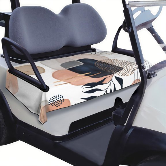 Efficient Golf Cart Bench Cover 51" x 31", Functional Microfiber Towel for Practical Seat Protection