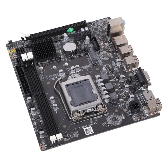 Efficient H61 Chipset Computer Motherboard with 10 USB Port and Onboards Ethernet for 1155Series CPUs Processors