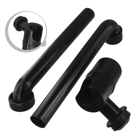 Efficient Hair And Impurity Interception Adjustable Sink Drain P Trap Unpleasant Smell Bathroom Garbage Disposal Black Smile Home