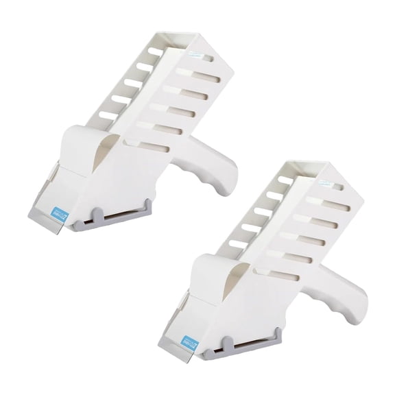Efficient Handheld Label Applicator with 400 Label Capacity Magnetic Roller for Quick Changes Ergonomic Grip
