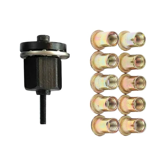 Small Manual Rivets Nut Tool Steel Hand Rivets Nut Installer Simple to Operate Perfect for Home Repair & Metalwork