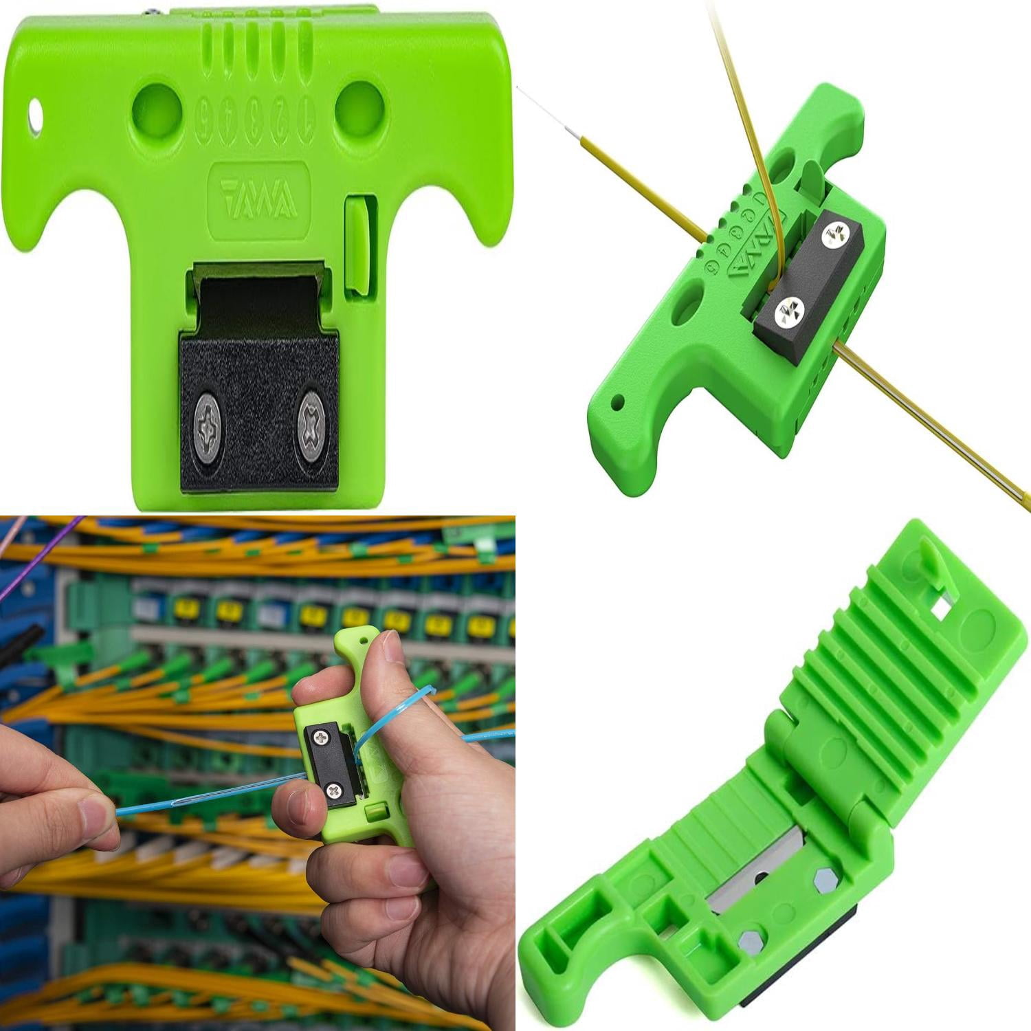 KOMSHINE MSAT-5 Fiber Cable Stripper Tool - For 1.9mm To 3mm FTTH Fiber Optic Cables - View #2
