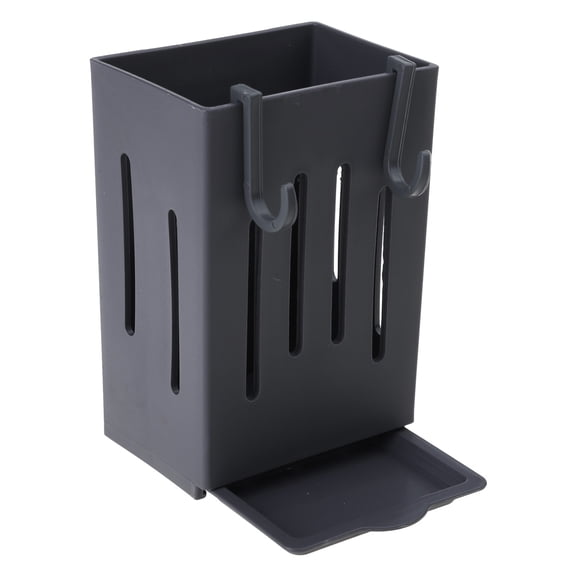 Efficient Kitchen Utensils Rack Wall Mounted Kitchen Organizers with Draining Chopstick Holder and Cutlery Storage Box