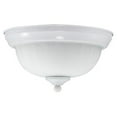 thumbnail image 1 of Efficient Lighting EL-805-123-W Classical Flushmount  Powder Coated White Finish with Alabaster Glass  Energy Star Qualified, 1 of 1