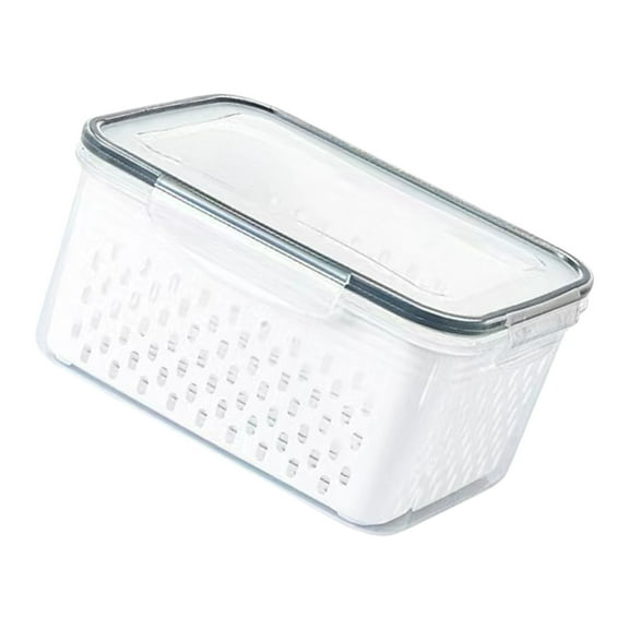 Efficient Modulars Kitchen Storage Box Set Including Colander Insert And Ergonomic Handles For Dry Wet Ingredients