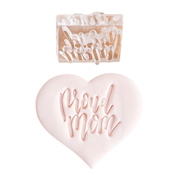Efficient Mother's Day Cookie Portable Fondant Cookie Molds Biscuits Stmap Perfect For Mother's Day Celebration