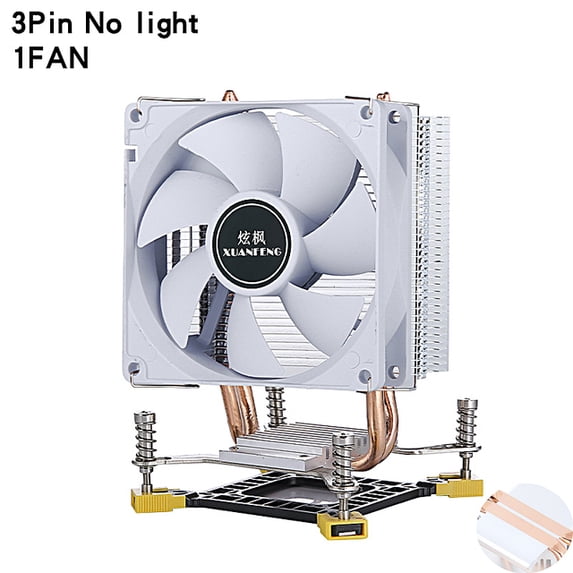 Efficient PC Cooling Fan 2/4/6 Heat Pipe CPU Cooler Processor ...