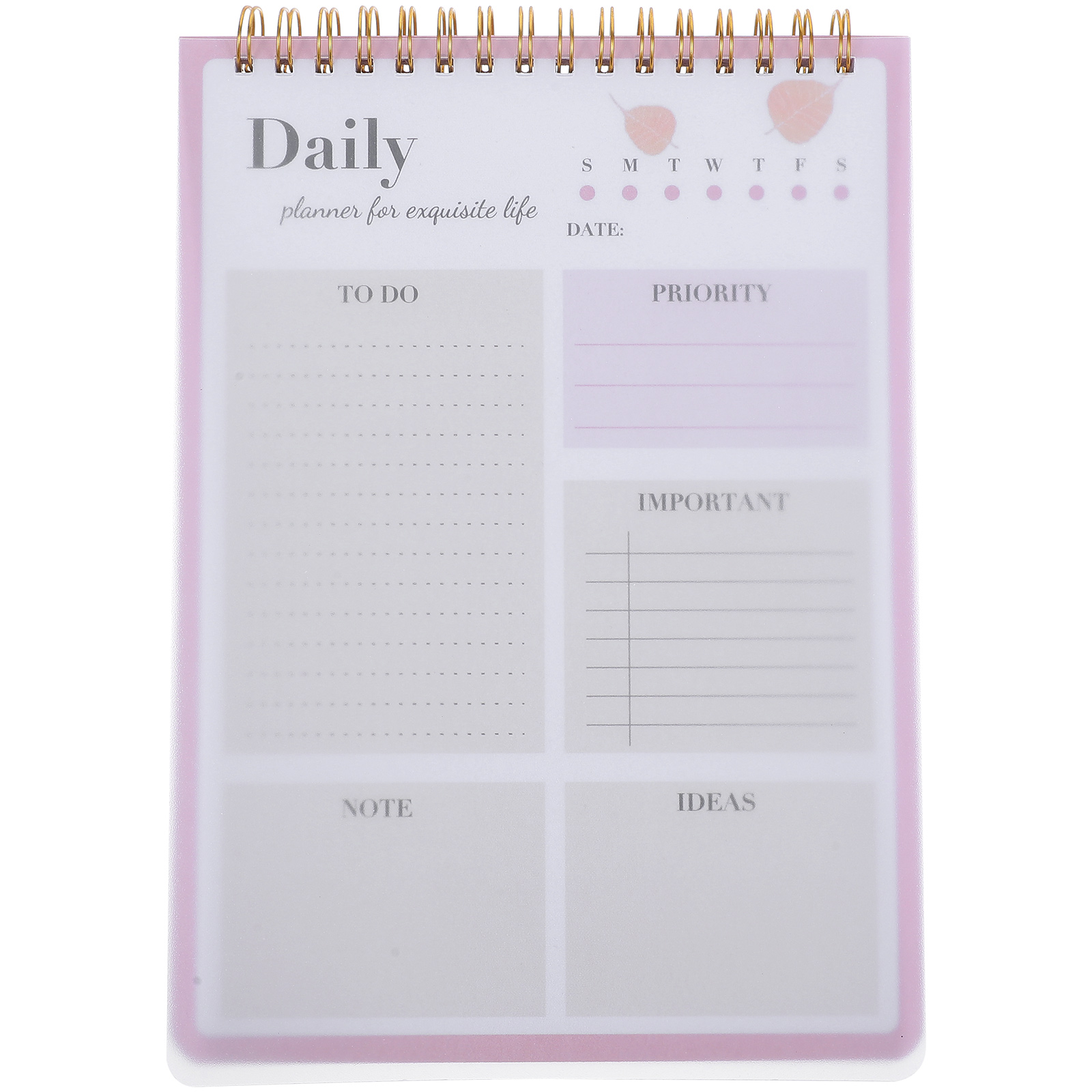 Efficient Planner Date Planner To Do List Notepad Schedule Plan Pad