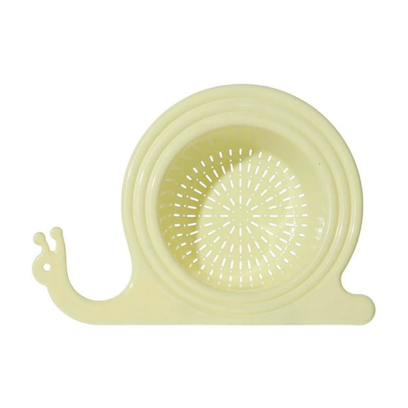 Efficient Plastic Draining Basket for Easy Fruit and Vegetable Rinsing - Stackable Design for Space-Saving Storage