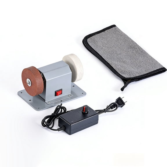 Efficient Polishing Machine Electric Grinder Sharpener With Metal Center Motor And Steel Frame Suitable For Extended Use