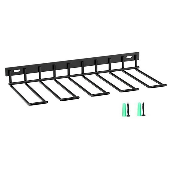 Efficient Power Tool Holder Organizer With Metal Drill Storage Rack & Shelf