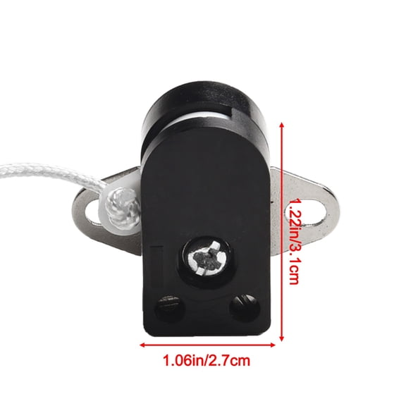 Efficient Pull Switch With Two Hole Plate For Various Lighting Options Fangkenuo
