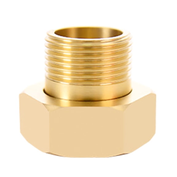Efficient Pump Connection Set Secure Pump Adapter Quality Pump Attachments 3/4"/1/2" Brass Screw Connection with Seal