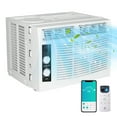 thumbnail image 1 of Efficient & Quiet Window Air Conditioner, 5000 BTU AC Unit for Rooms up to 150 Sq.Ft, Easy Manual Controls, Washable Filter, Simple Installation, 1 of 7