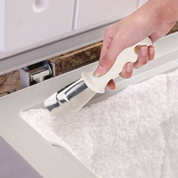 Efficient Refrigerator Defrosting Tool with Ergonomic Handle for Ice Removal and Maintenance, Versatile for Freezer and Cooler Cleaning